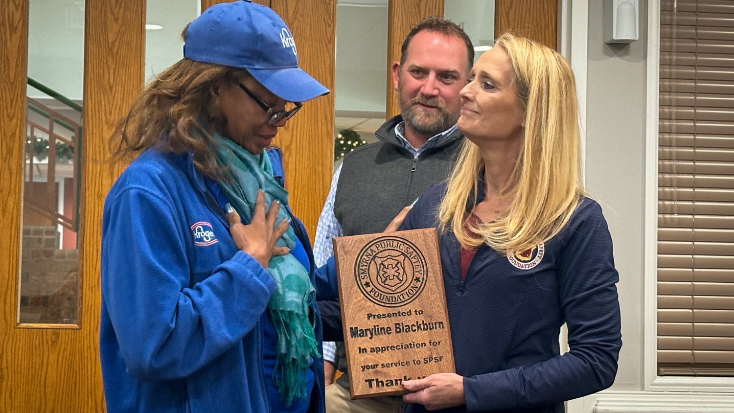 Foundation honors Maryline Blackburn, who is stepping off the Board