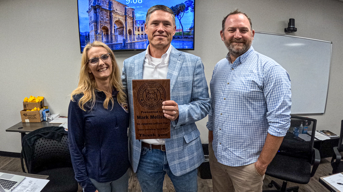 Board honors Vice Chair Mark Meliski